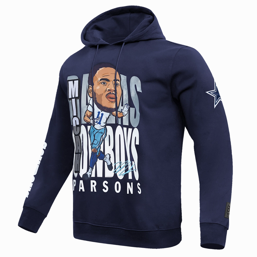 NFL DALLAS COWBOYS MICAH PARSONS #11 REMIX AVATAR MEN'S FLC PO H (MIDNIGHT NAVY)