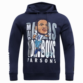 NFL DALLAS COWBOYS MICAH PARSONS #11 REMIX AVATAR MEN'S FLC PO H (MIDNIGHT NAVY)