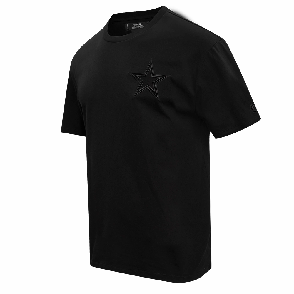 NFL DALLAS COWBOYS NEUTRAL DROP SHOULDER MEN'S TEE (BLACK)