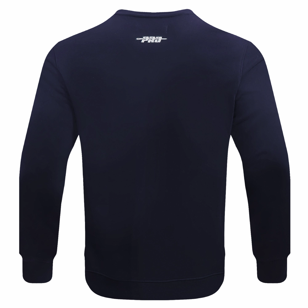NFL DALLAS COWBOYS OLD ENGLISH MEN'S CREWNECK (MIDNIGHT NAVY)