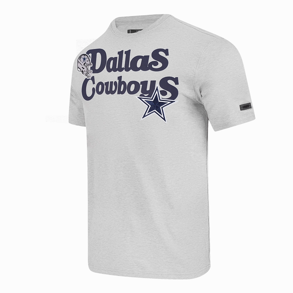 NFL DALLAS COWBOYS SOUVENIR MEN'S SINGLE JERSEY TEE (HEATHER GREY)