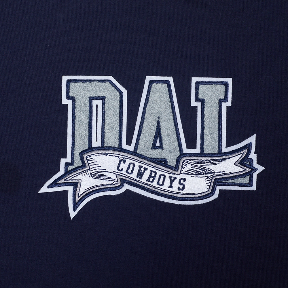 NFL DALLAS COWBOYS TEAM PENNANTS MEN'S   TEE (MIDNIGHT NAVY)