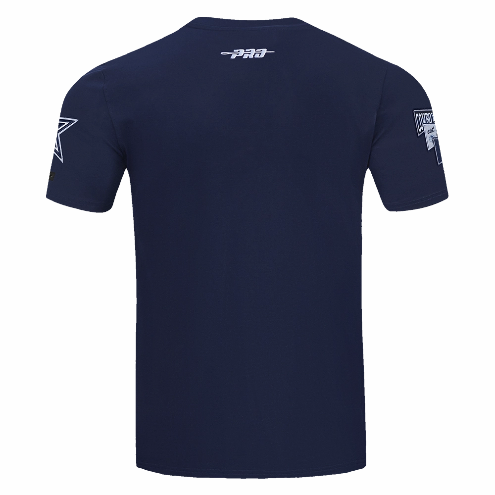 NFL DALLAS COWBOYS TEAM PENNANTS MEN'S   TEE (MIDNIGHT NAVY)