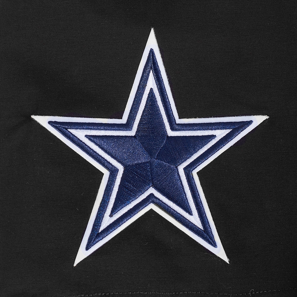 NFL DALLAS COWBOYS UNDER THE LIGHTS MEN'S SINGLE JERSEY TEE (BLACK)