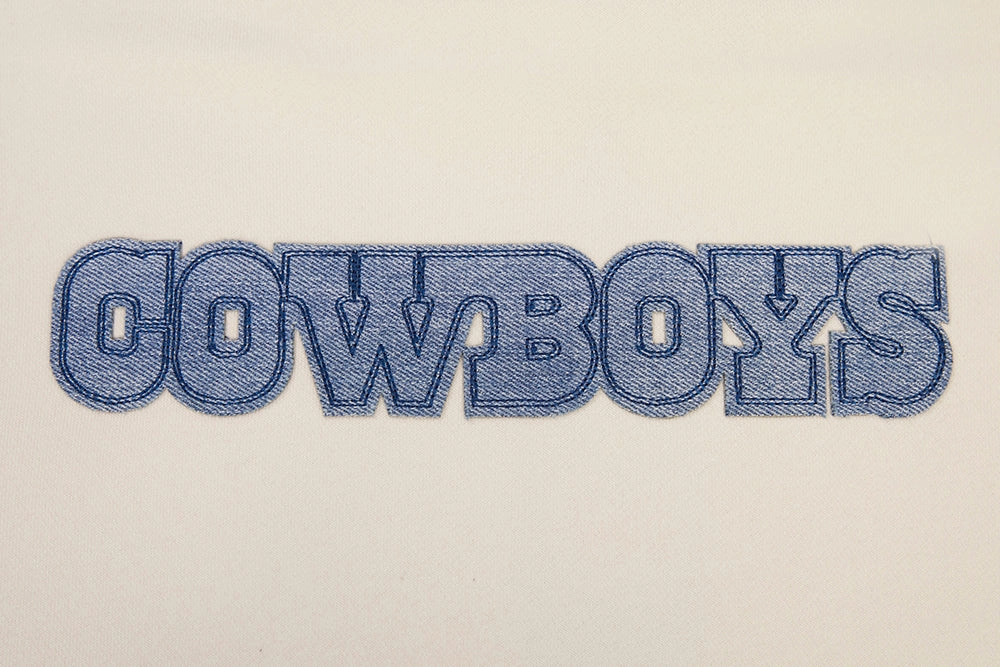NFL DALLAS COWBOYS VARSITY BLUES WOMEN'S CREWNECK (LINEN)