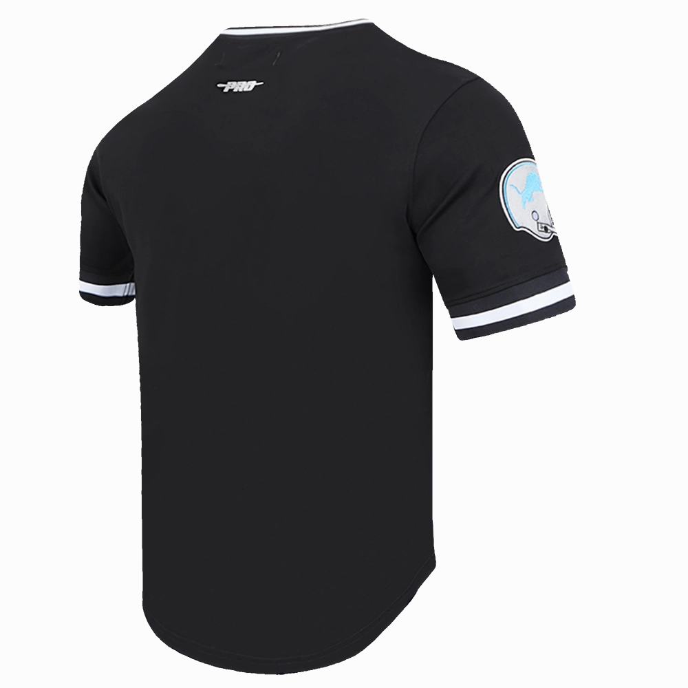 NFL DETROIT LIONS RETRO CLASSIC MEN'S TEE (BLACK)
