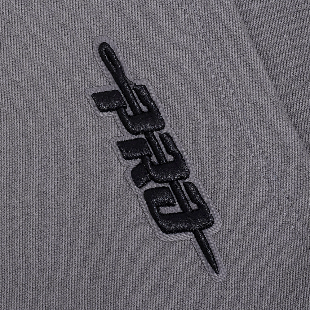 NFL DETROIT LIONS SOUVENIR MEN'S FLEECE PULLOVER HOODIE (GRAY)