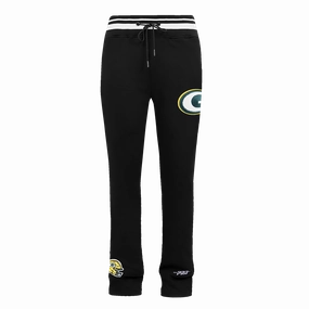 NFL GREEN BAY PACKERS MASHUP MEN'S RIB SWEATPANT (BLACK)