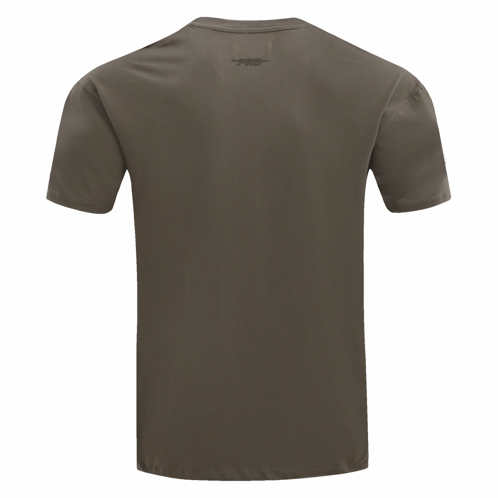 NFL GREEN BAY PACKERS NEUTRAL MEN'S DROP SHOULDER TEE (DARK TAUPE)
