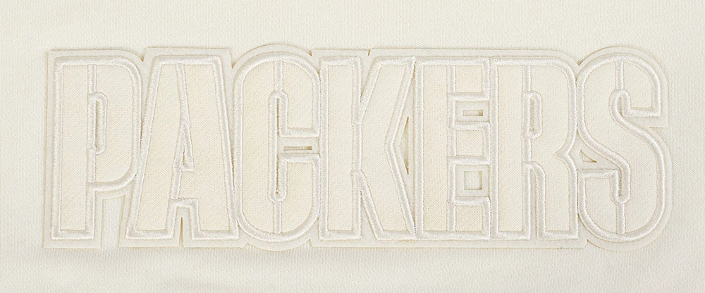 NFL GREEN BAY PACKERS NEUTRAL WOMEN'S CREWNECK (EGGSHELL)