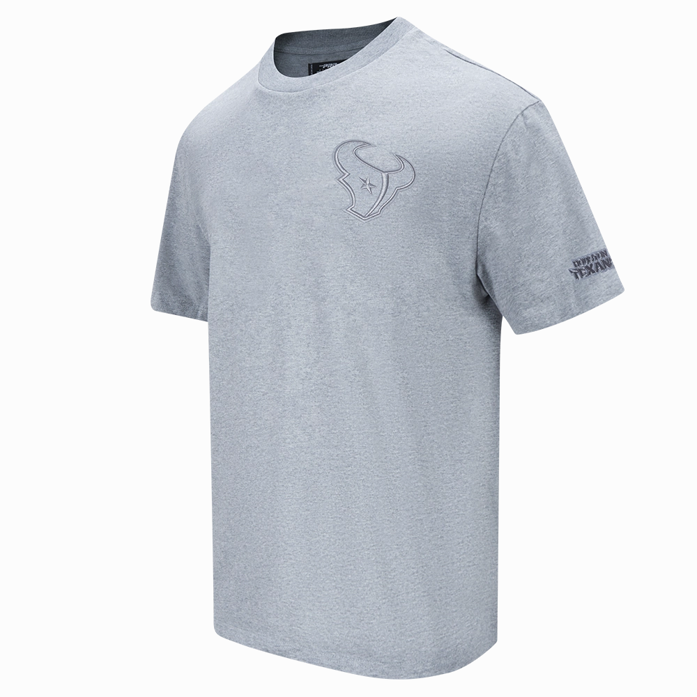 NFL HOUSTON TEXANS NEUTRAL MEN'S CJ DROP SHOULDER TEE (DARK HEATHER GRAY)