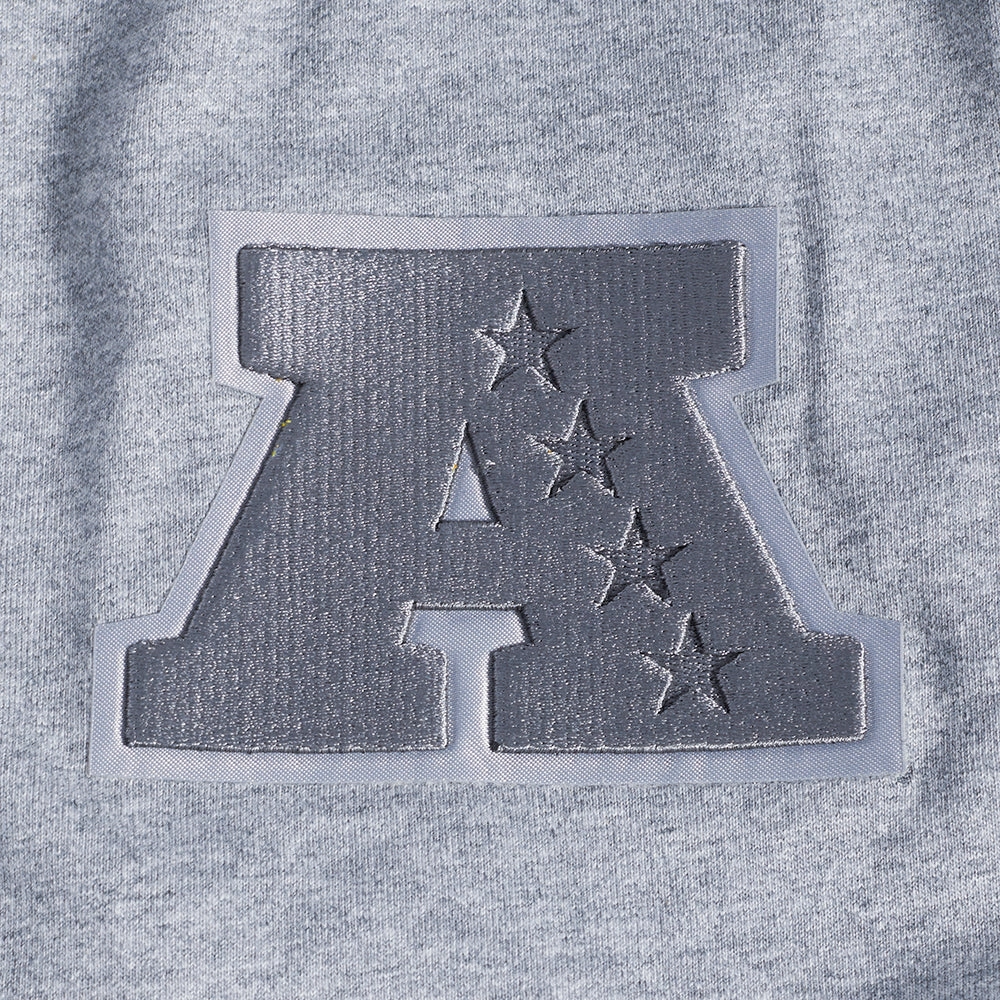 NFL HOUSTON TEXANS NEUTRAL MEN'S CJ DROP SHOULDER TEE (DARK HEATHER GRAY)