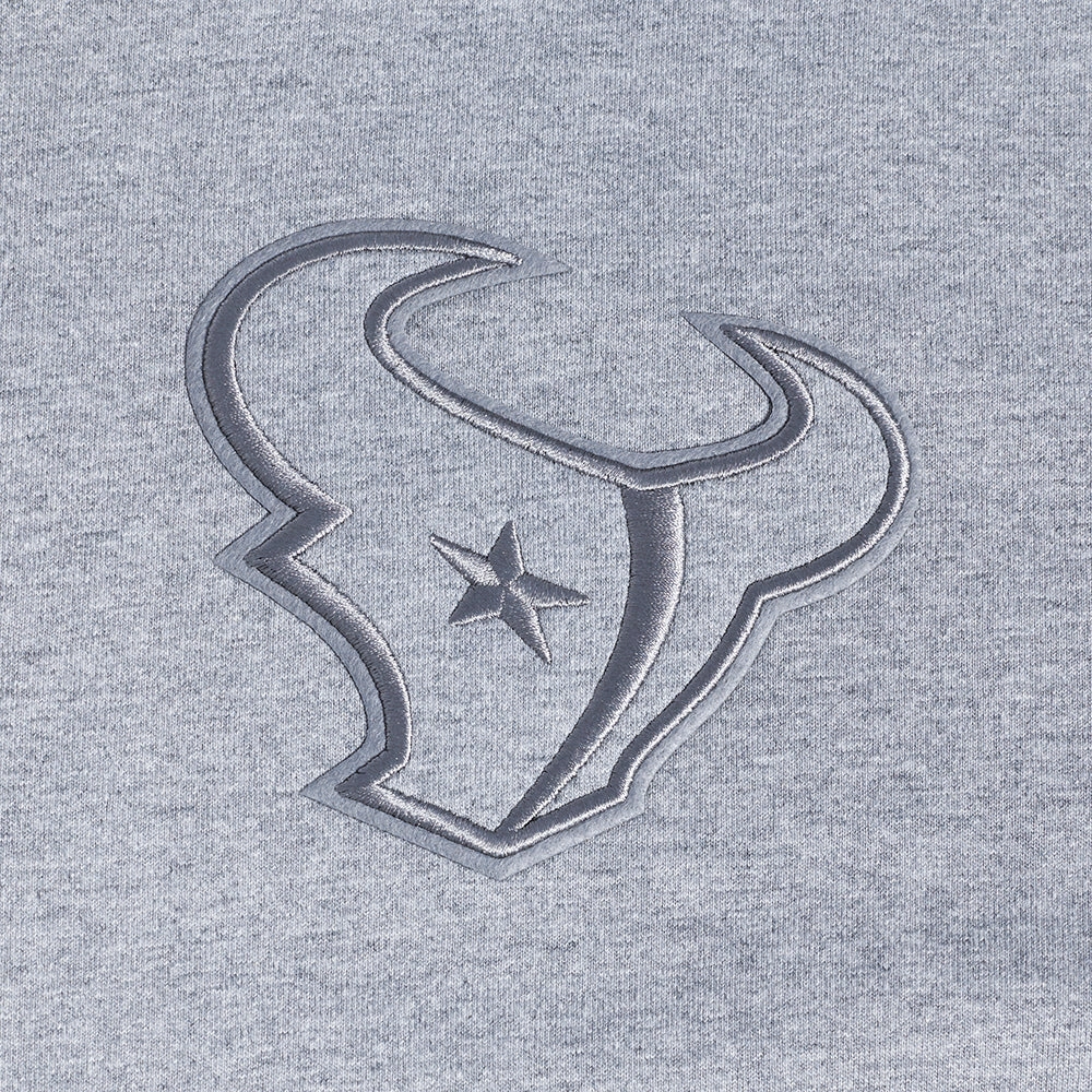 NFL HOUSTON TEXANS NEUTRAL MEN'S CJ DROP SHOULDER TEE (DARK HEATHER GRAY)