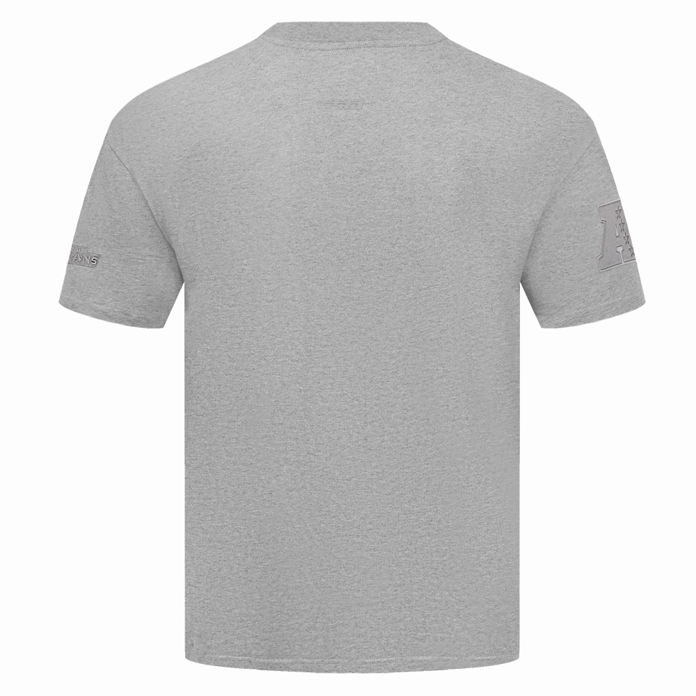 NFL HOUSTON TEXANS NEUTRAL MEN'S DROP SHOULDER TEE (DARK HEATHER GRAY)