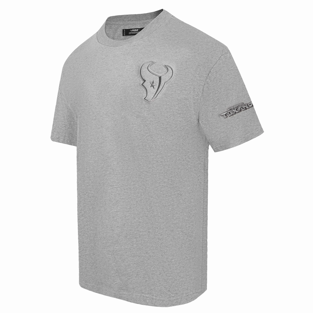 NFL HOUSTON TEXANS NEUTRAL MEN'S DROP SHOULDER TEE (DARK HEATHER GRAY)