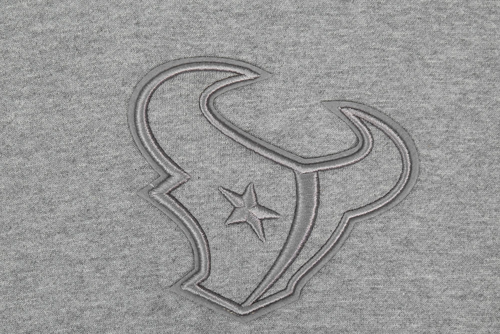 NFL HOUSTON TEXANS NEUTRAL MEN'S DROP SHOULDER TEE (DARK HEATHER GRAY)