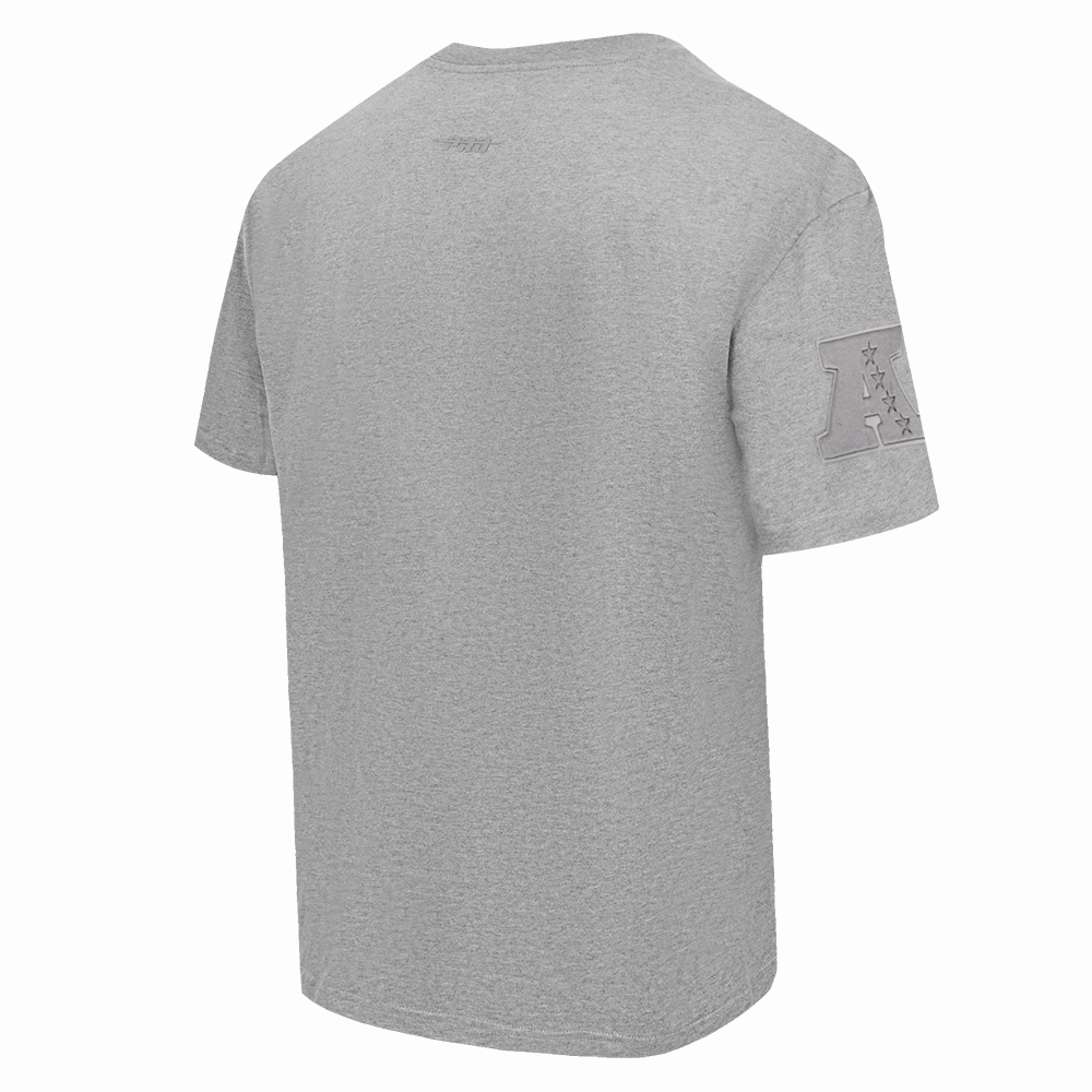 NFL HOUSTON TEXANS NEUTRAL MEN'S DROP SHOULDER TEE (DARK HEATHER GRAY)