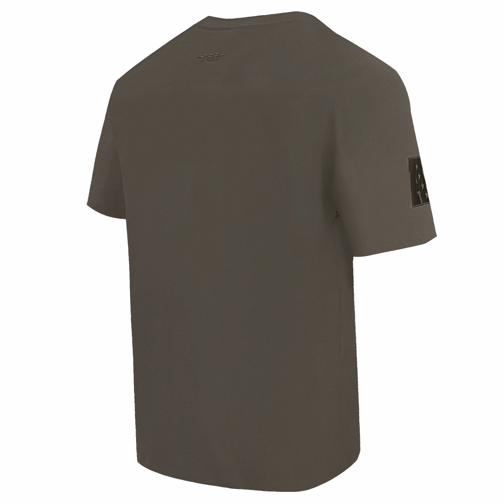 NFL HOUSTON TEXANS NEUTRAL MEN'S DROP SHOULDER TEE (DARK TAUPE)