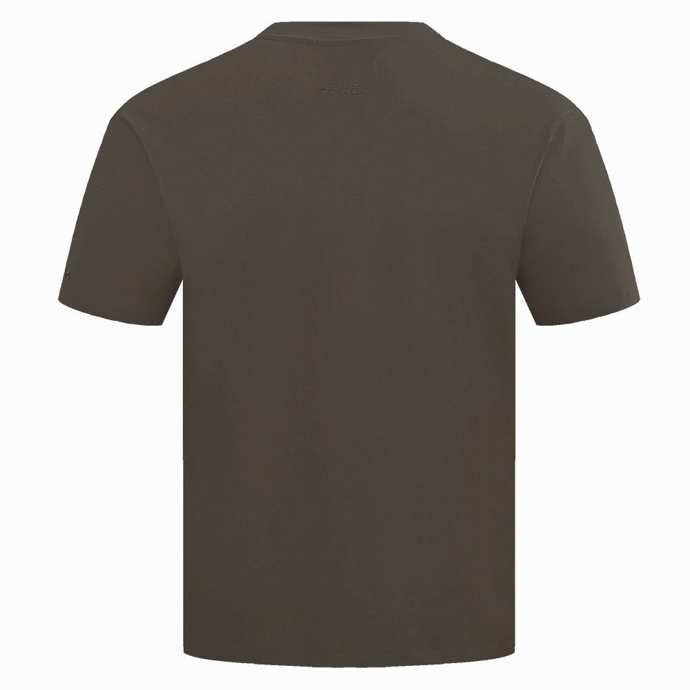 NFL HOUSTON TEXANS NEUTRAL MEN'S DROP SHOULDER TEE (DARK TAUPE)