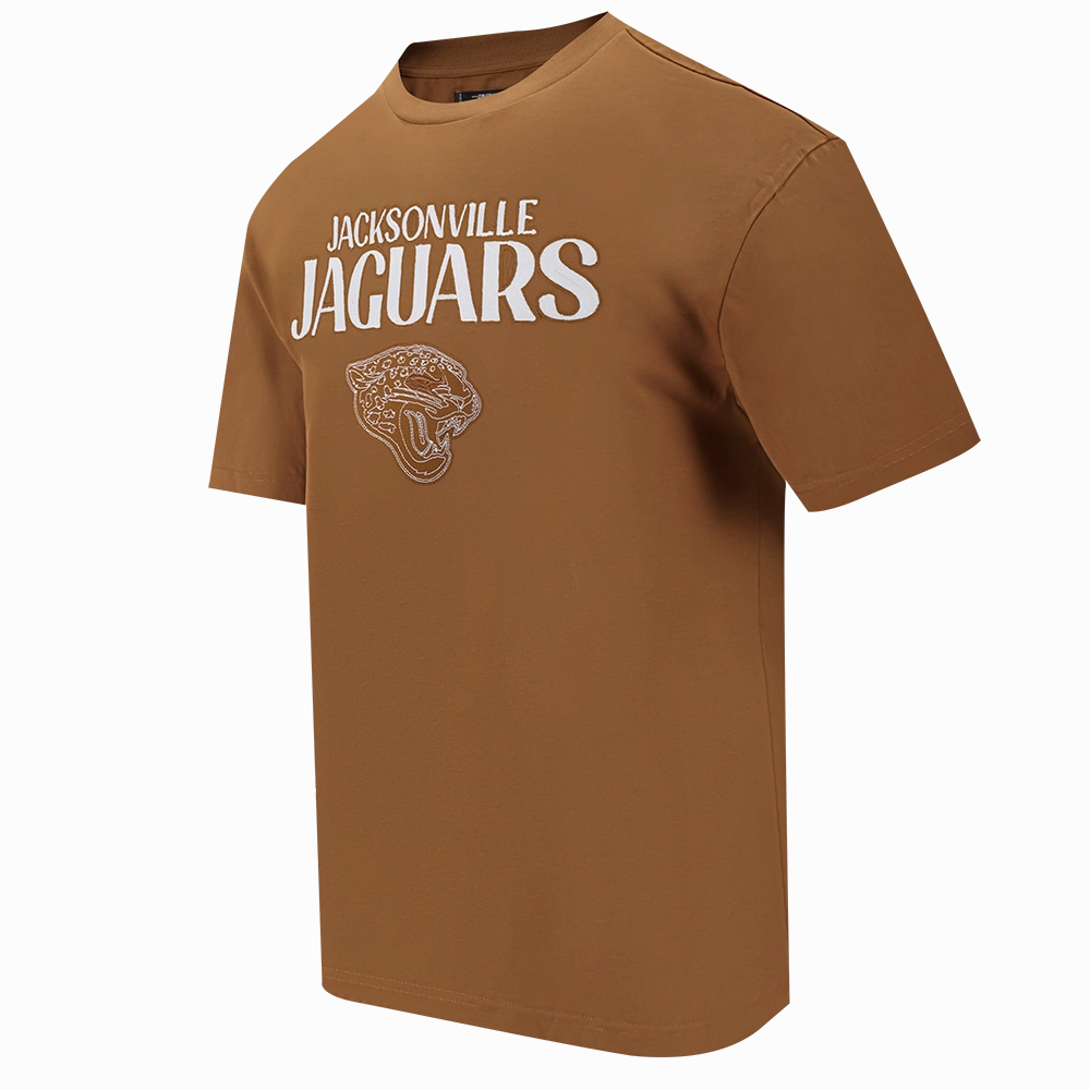 NFL JACKSONVILLE JAGUARS MEN'S DROP SHOULDER TEE (CLAY BROWN)