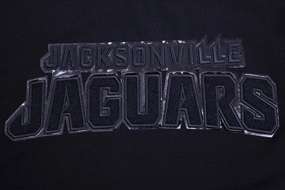 NFL JACKSONVILLE JAGUARS TRIPLE BLACK MEN'S TEE (TRIPLE BLACK)