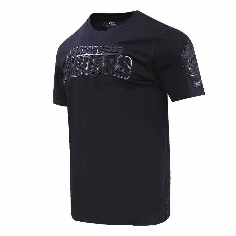 NFL JACKSONVILLE JAGUARS TRIPLE BLACK MEN'S TEE (TRIPLE BLACK)