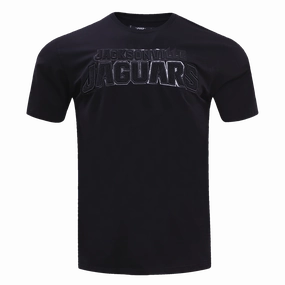 NFL JACKSONVILLE JAGUARS TRIPLE BLACK MEN'S TEE (TRIPLE BLACK)