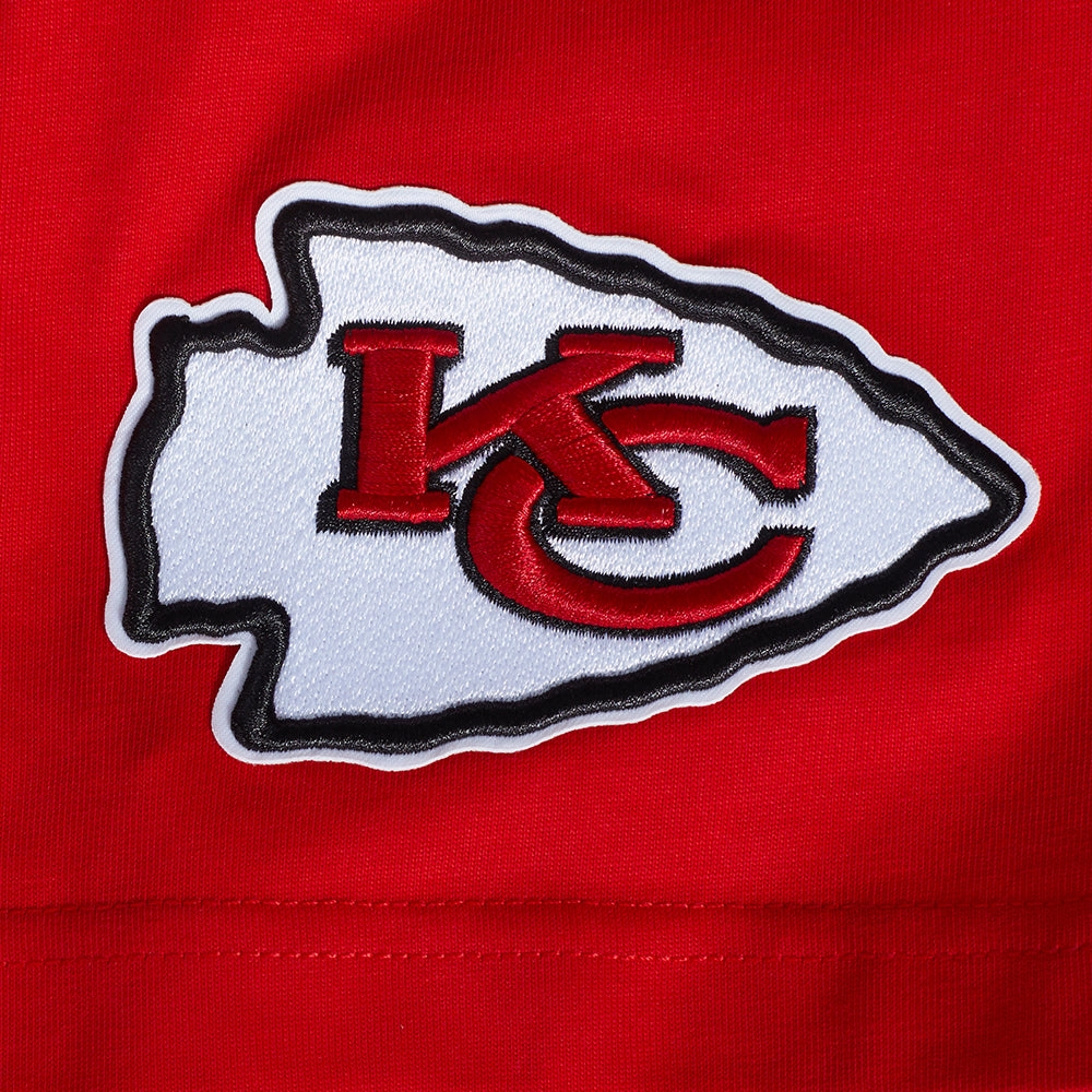 NFL KANSAS CITY CHIEFS CITY TOUR COTTON JERSEY MEN'S DROP SHOULDER TEE (RED)