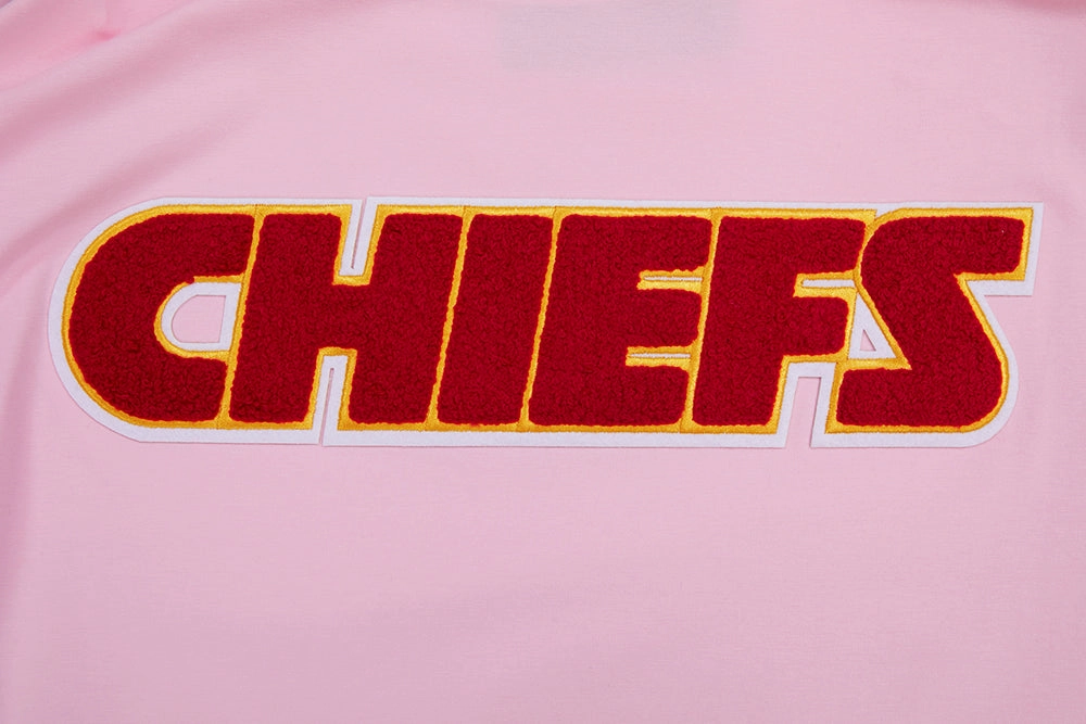 NFL KANSAS CITY CHIEFS CLASSIC CHENILLE MEN'S TEE (PINK)