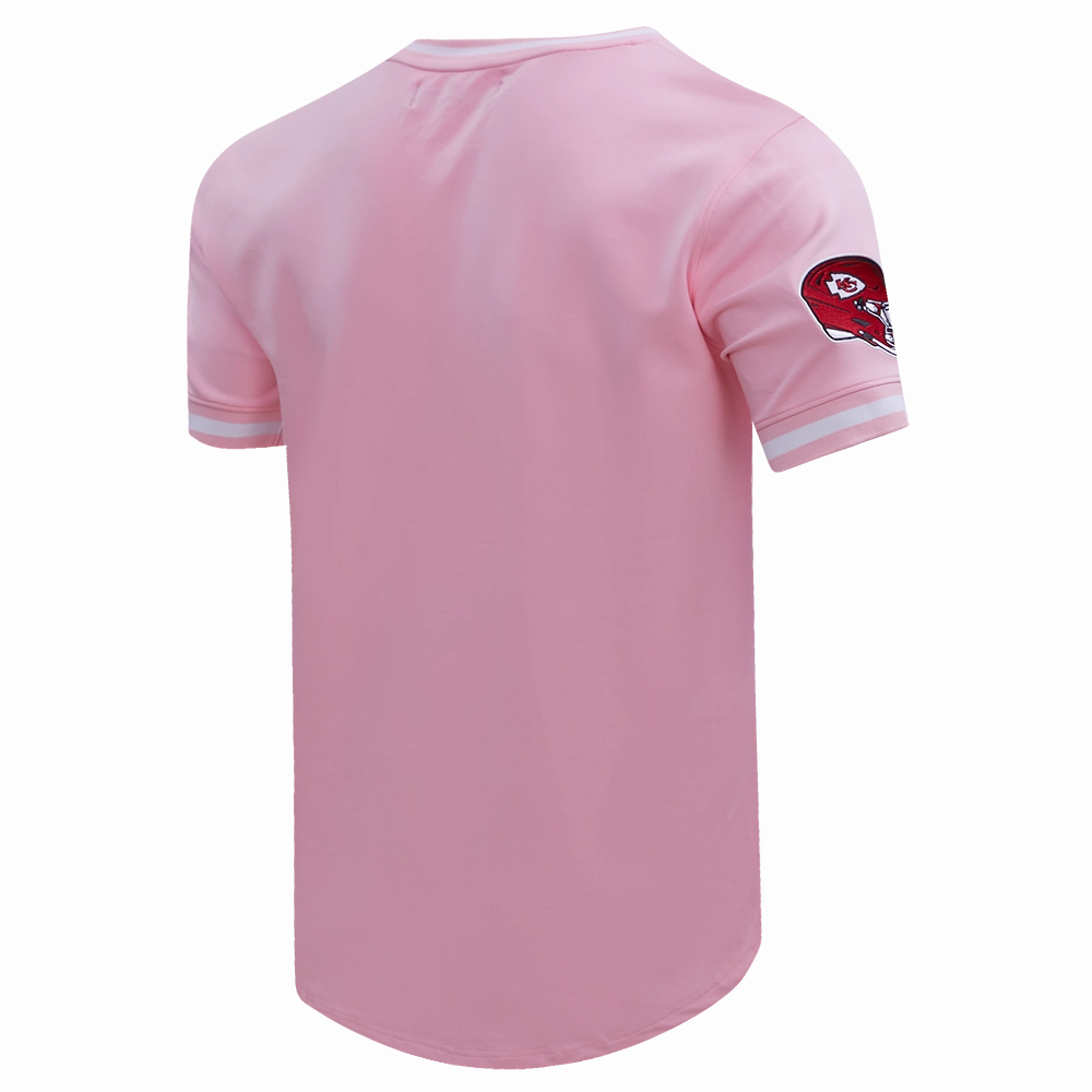 NFL KANSAS CITY CHIEFS CLASSIC CHENILLE MEN'S TEE (PINK)