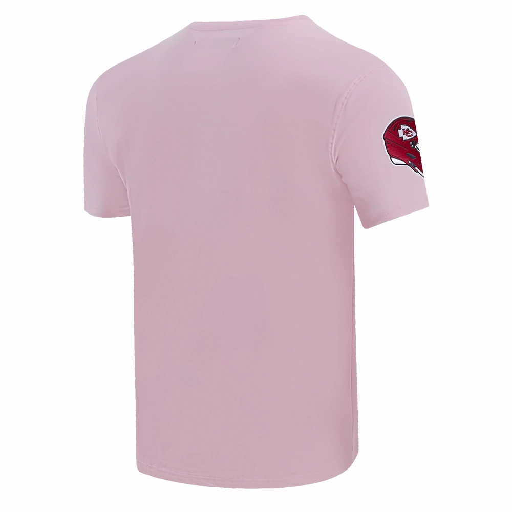 NFL KANSAS CITY CHIEFS CLASSIC CHENILLE MEN'S TEE (PINK)