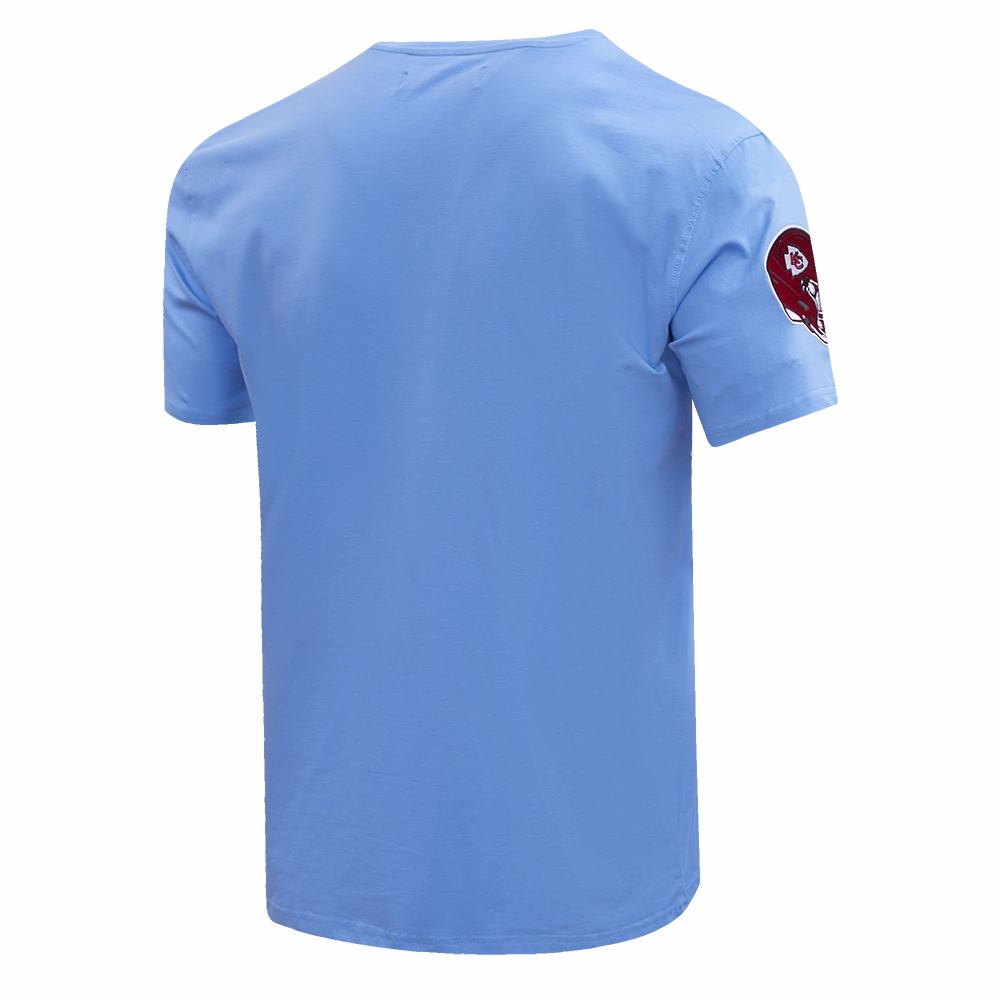 NFL KANSAS CITY CHIEFS CLASSIC CHENILLE MEN'S TEE (UNIVERSITY BLUE)