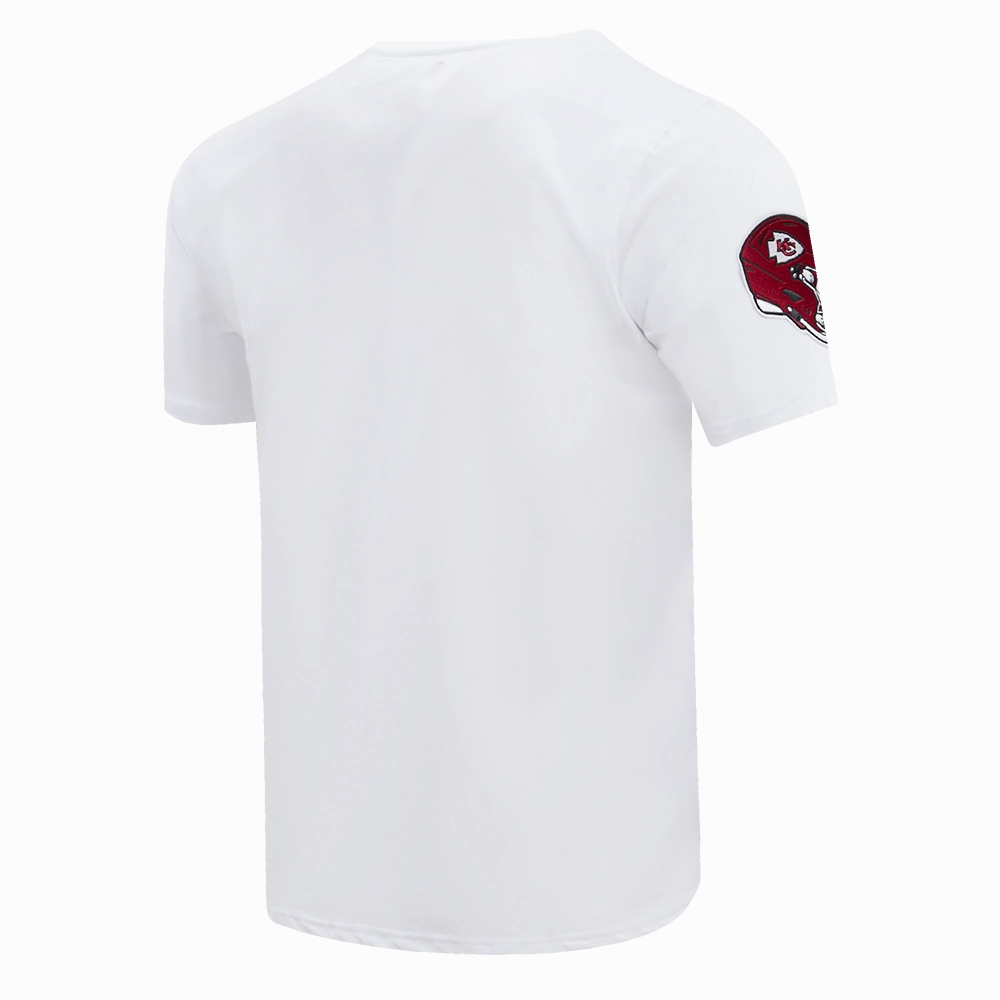 NFL KANSAS CITY CHIEFS CLASSIC CHENILLE MEN'S TEE (WHITE)