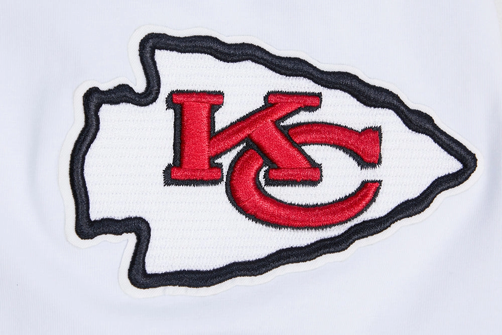 NFL KANSAS CITY CHIEFS CLASSIC CHENILLE MEN'S TEE (WHITE)