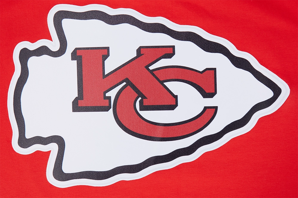 NFL KANSAS CITY CHIEFS CLASSIC MESH MEN'S STRIPED TEE (RED/BLACK)