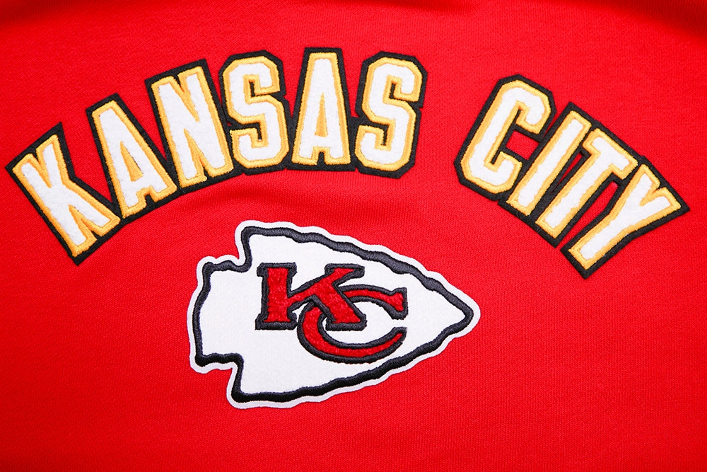 NFL KANSAS CITY CHIEFS CLASSIC WOMEN'S FLEECE CREWNECK (RED)