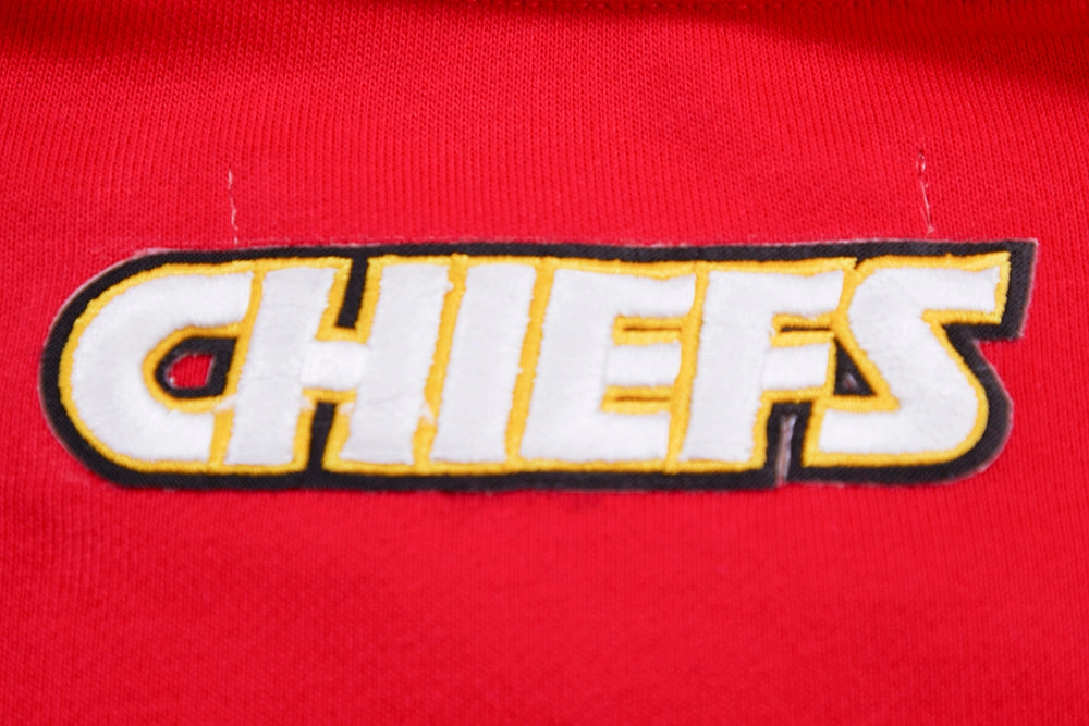 NFL KANSAS CITY CHIEFS CLASSIC WOMEN'S FLEECE CREWNECK (RED)