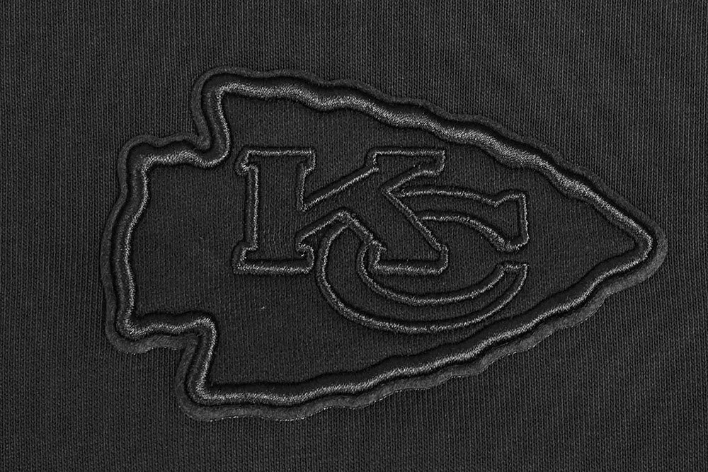 NFL KANSAS CITY CHIEFS NEUTRAL WOMEN'S CREWNECK (BLACK)