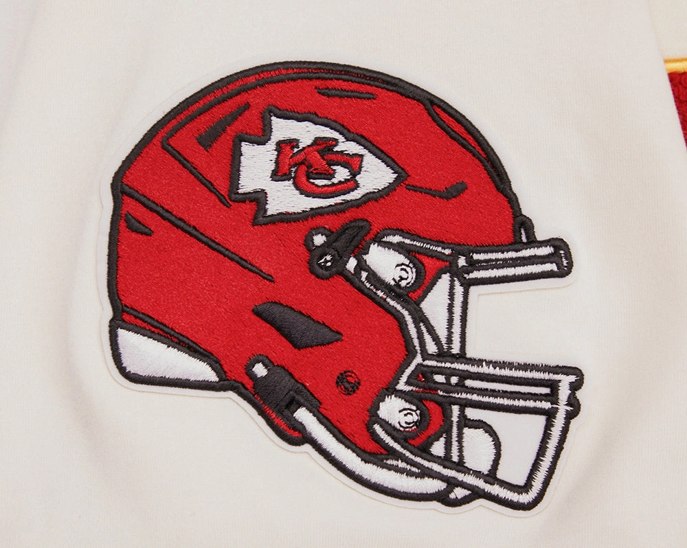 NFL KANSAS CITY CHIEFS RETRO CLASSIC MEN'S TEE (EGGSHELL/ RED)