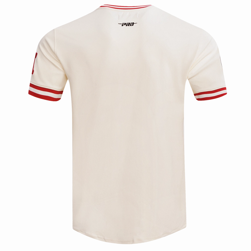 NFL KANSAS CITY CHIEFS RETRO CLASSIC MEN'S TEE (EGGSHELL/ RED)