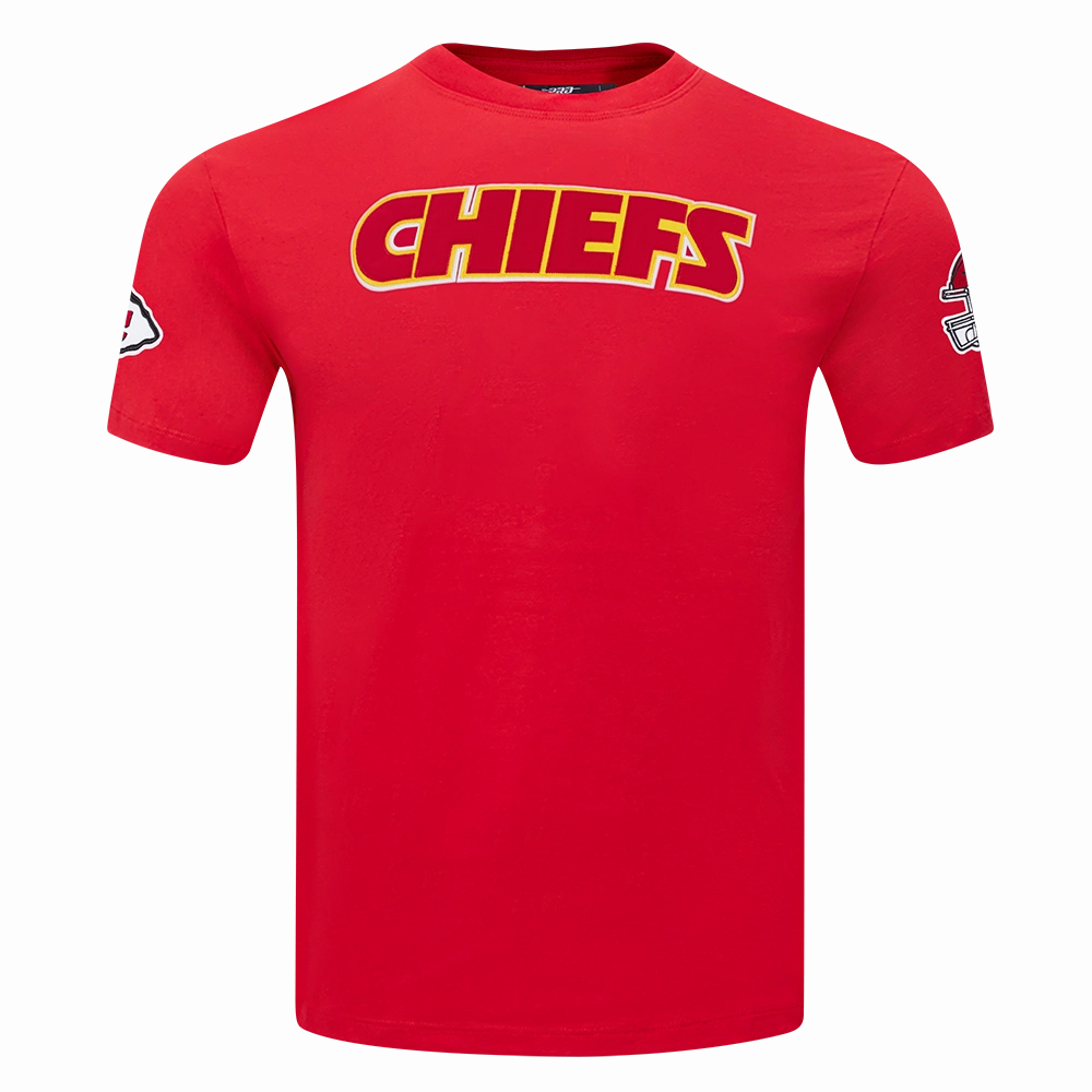 NFL KANSAS CITY CHIEFS TACKLE TWILL MEN'S TEE (RED)