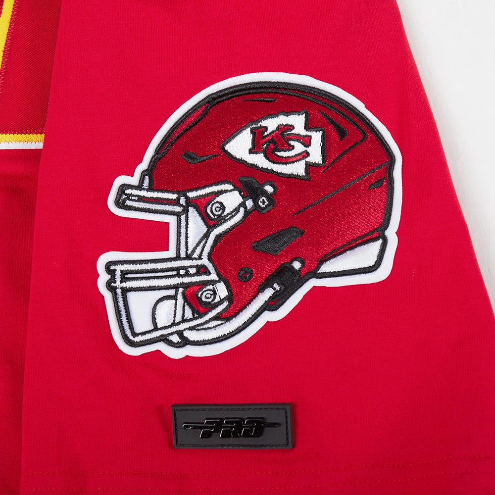 NFL KANSAS CITY CHIEFS TACKLE TWILL MEN'S TEE (RED)
