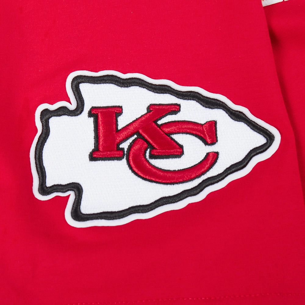 NFL KANSAS CITY CHIEFS TACKLE TWILL MEN'S TEE (RED)