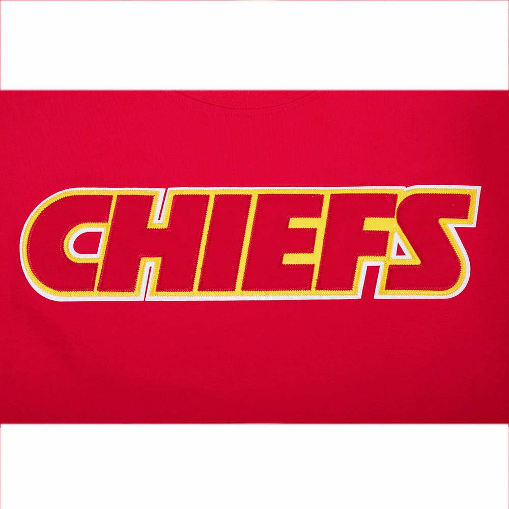 NFL KANSAS CITY CHIEFS TACKLE TWILL MEN'S TEE (RED)