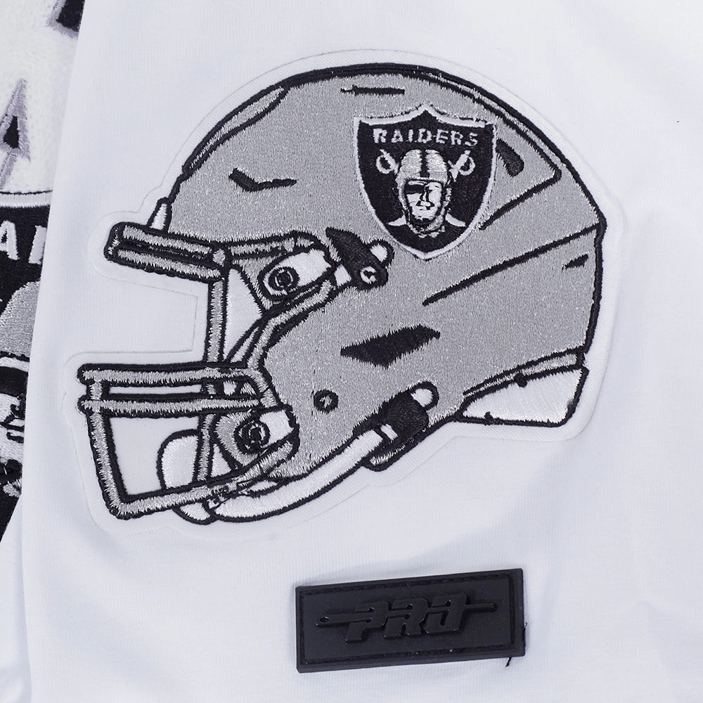 NFL LAS VEGAS RAIDERS CITY RANSOM MEN'S SINGLE JERSEY TEE (WHITE)