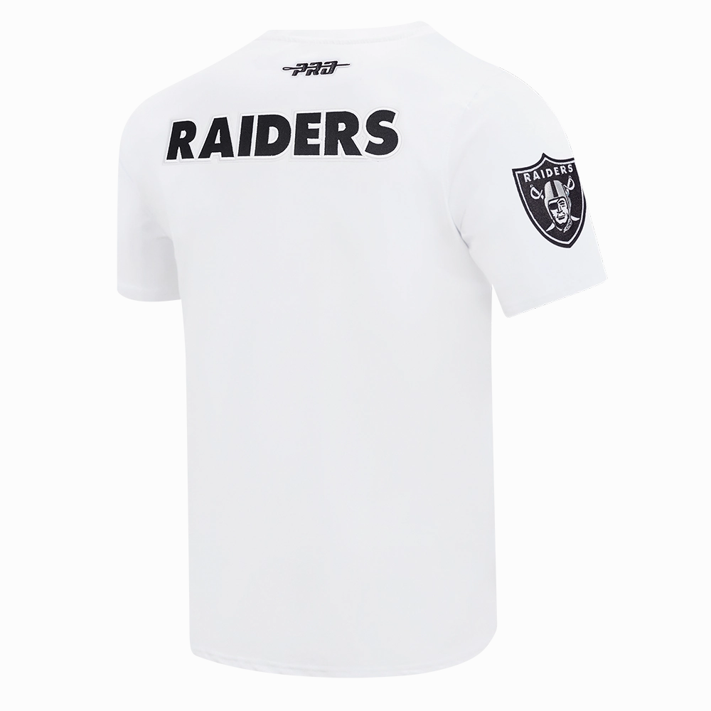 NFL LAS VEGAS RAIDERS CITY RANSOM MEN'S SINGLE JERSEY TEE (WHITE)
