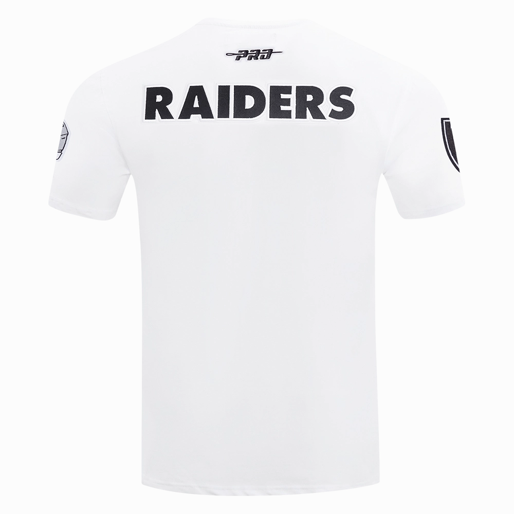 NFL LAS VEGAS RAIDERS CITY RANSOM MEN'S SINGLE JERSEY TEE (WHITE)
