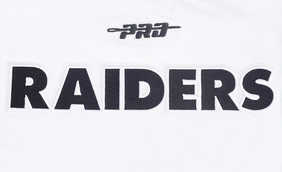NFL LAS VEGAS RAIDERS CITY RANSOM MEN'S SINGLE JERSEY TEE (WHITE)