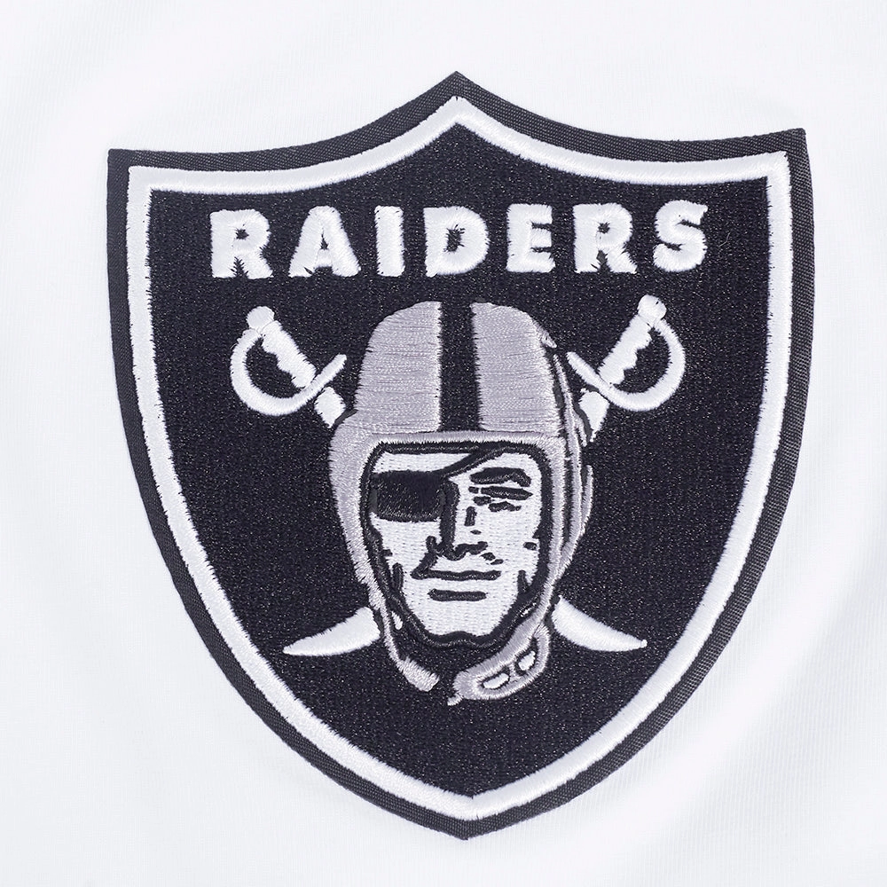NFL LAS VEGAS RAIDERS CITY RANSOM MEN'S SINGLE JERSEY TEE (WHITE)