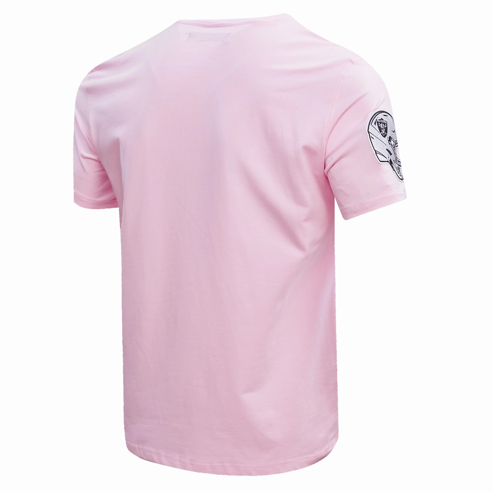 NFL LAS VEGAS RAIDERS CLASSIC CHENILLE   TEE (PINK)